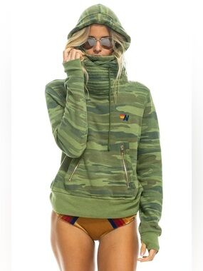 AVIATOR NATION Ninja Camo Hoodie XL